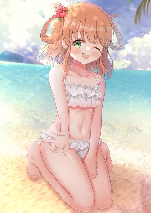 水着リノちゃん#プリコネR 