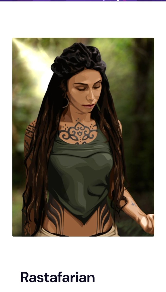 "Modern slaves are not in chains, they are in debt"  Rastafarian available now at <a href="/ada_magic_io/">ADAMagic.io</a> come and visit this beauty only here adamagic.io/show_single_nf…
#Cardano #CardanoADA #CardanoNFT #CardanoCommunity