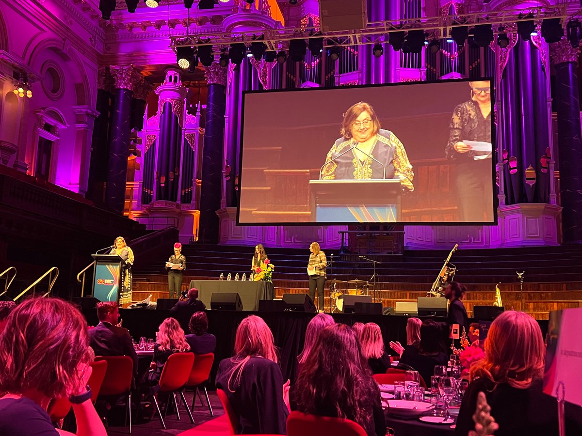 Congrats to Joanne Howarth from Planet Protector Packaging, winner of the Global Growth Award. #SBEIMPACT