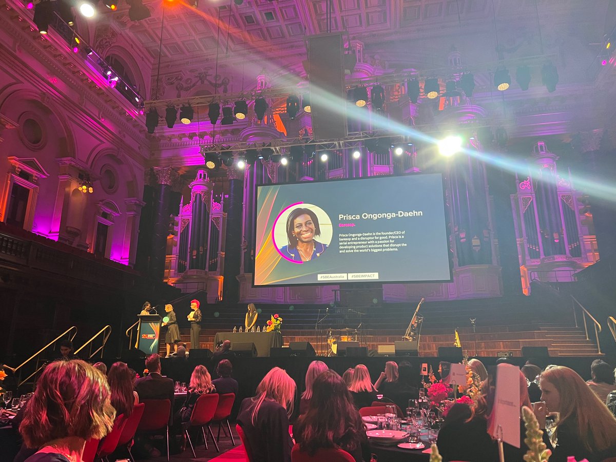 Congratulations Prisca Ongonga-Daehn, founder and CEO of Baresop. Prisca is a serial entrepreneur with a passion for developing products that disrupt and solve the world’s biggest programs. 

#SBEIMPACT