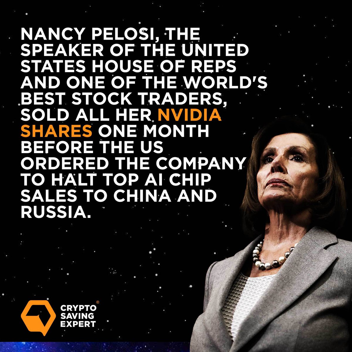 CryptoSavingExp's tweet image. Nvidia ordered to stop AI chip sales to China &amp;amp; #Russia ⛔