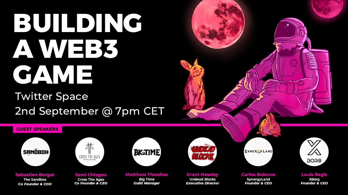 XBorg Twitter Space: Web3 Gaming Panel