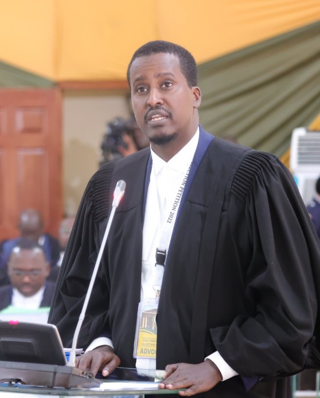 Kenyans's tweet image. On a scale of 0-10, how would you rate advocate Mahat Somane's presentation?