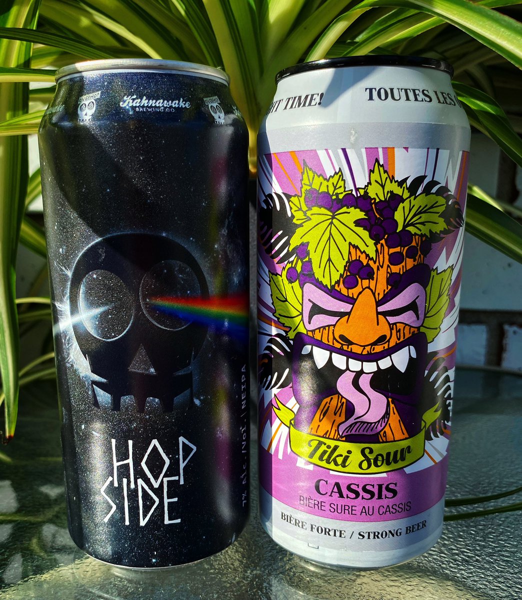 MojoRisenJam's tweet photo. Allô☀️
Voici les 2 bières que nous avons présentées vendredi dernier sur #Twitch
There are the 2 craft beers we reviewed on last friday stream! #hopside #neipa #tikisour #cassis #saintjeansurrichelieu #biere https://t.co/wkZuXMIWWr