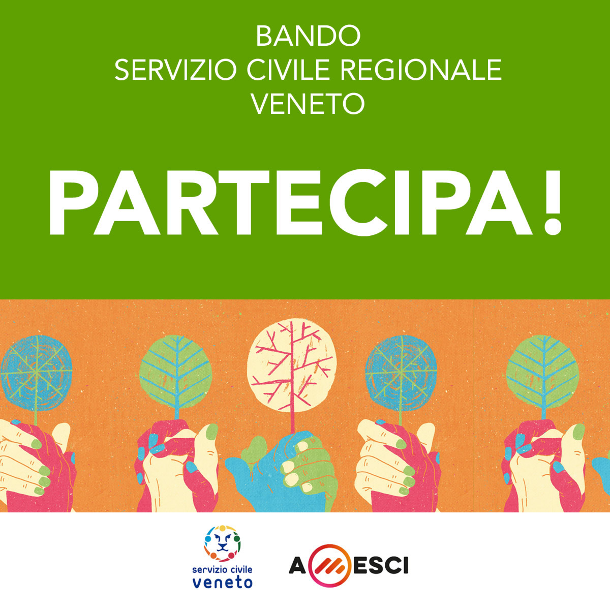 🟠E' on line il bando #serviziocivile per i giovani residenti o domiciliati nella <a href="/RegioneVeneto/">Regione del Veneto</a> #scegli i nostri progetti: vi sono 43 posti disponibili!

🔸Durata 12 mesi
🔸Compenso: 439,50 euro
🔸Avvio attività entro fine 2022

ℹ️bit.ly/3TrnaPT scade 26 settembre p.v.