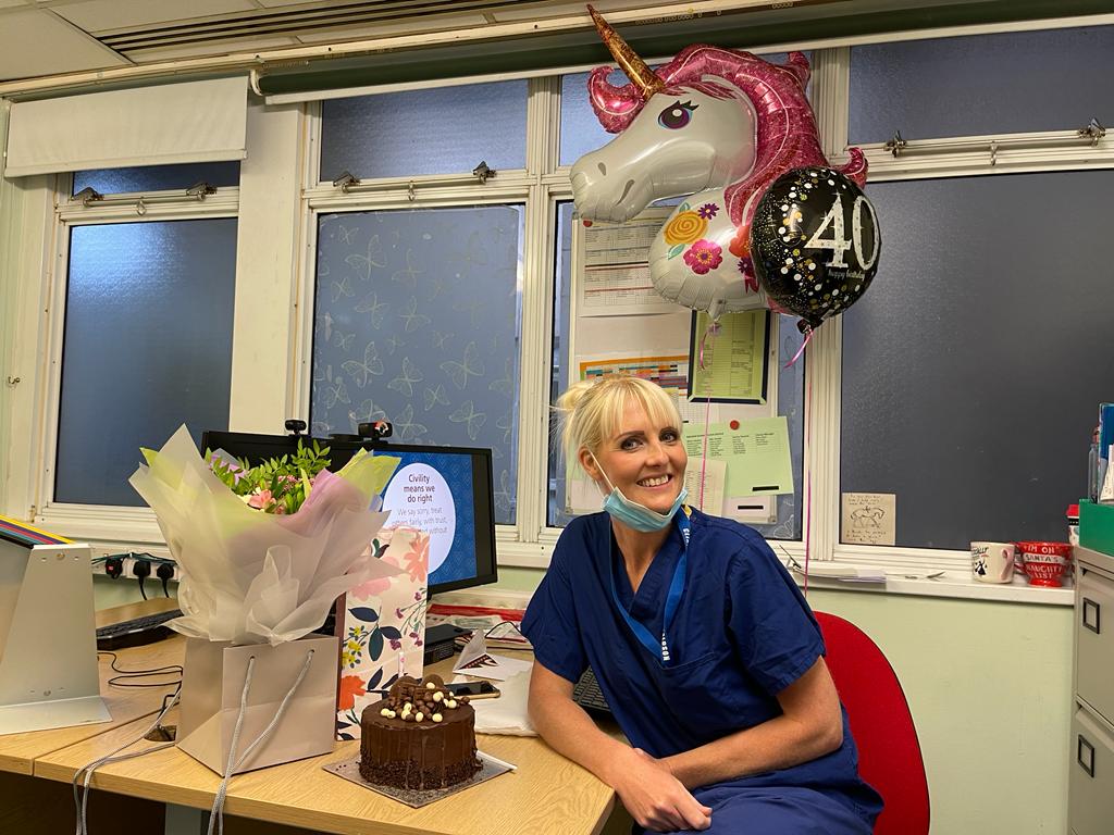 My work colleagues are better than your work colleagues. They have made turning 40 that little bit easier. Thankyou for all the wonderful gifts you are all amazing <a href="/TLthtr/">Theatres_LTHTR</a> <a href="/helen_smith1501/">Helen Smith</a> <a href="/Vicky37231546/">Vicky</a> <a href="/rhian_heaton/">Rhian Heaton</a>