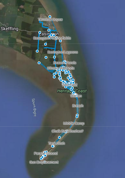 spurnbirdobs's tweet photo. Wondering where certain locations are in our recording area? We've now got a custom Google Map that you can save onto your phone so you'll always know where the good birds are! https://t.co/k5wHaXtMqW https://t.co/JeG5G56Qjj