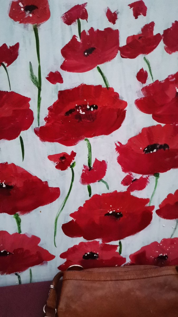 Isarfee's tweet photo. Interessanter Artikel: Poppy image Original painting 100x80 cm https://t.co/rGK3ei0Wd6 #eBay via @eBayDE https://t.co/nxc0BUEUYo