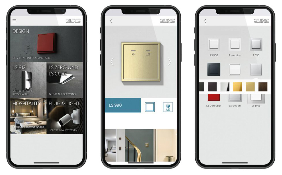 Interior_es's tweet photo. La realidad aumentada de #JUNG llega a los #hoteles 
con la última actualización de su #app #ARStudio. Su gran ventaja es que todas las operaciones de selección de productos se pueden realizar "in situ", a pie de obra.
-> Conócela: https://t.co/VcuZxW9bz2 
-> Vía: @Jung_Iberica https://t.co/E5qSmmuRld