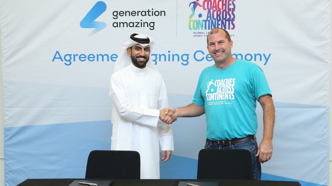 alkassenglish's tweet photo. The Generation Amazing Foundation @GA4good - the Supreme Committee for Delivery &amp; Legacy’s human and social legacy project – teamed up with Coaches Across Continents (CAC) to celebrate the second annual Global Day of Play. #GA4Good #Football #SC https://t.co/0Be3A3HNjq