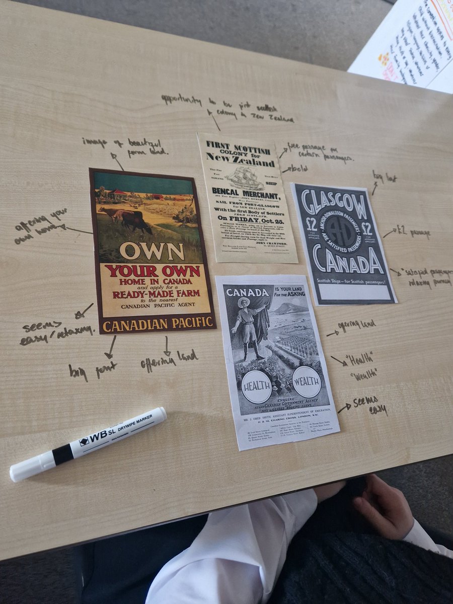 CVALE_socsubs's tweet photo. Higher history: @misspetale's senior class were using primary sources today to explain why Scots wanted to emigrate to Canada 🍁 📚 https://t.co/Yw4a3sSpvZ