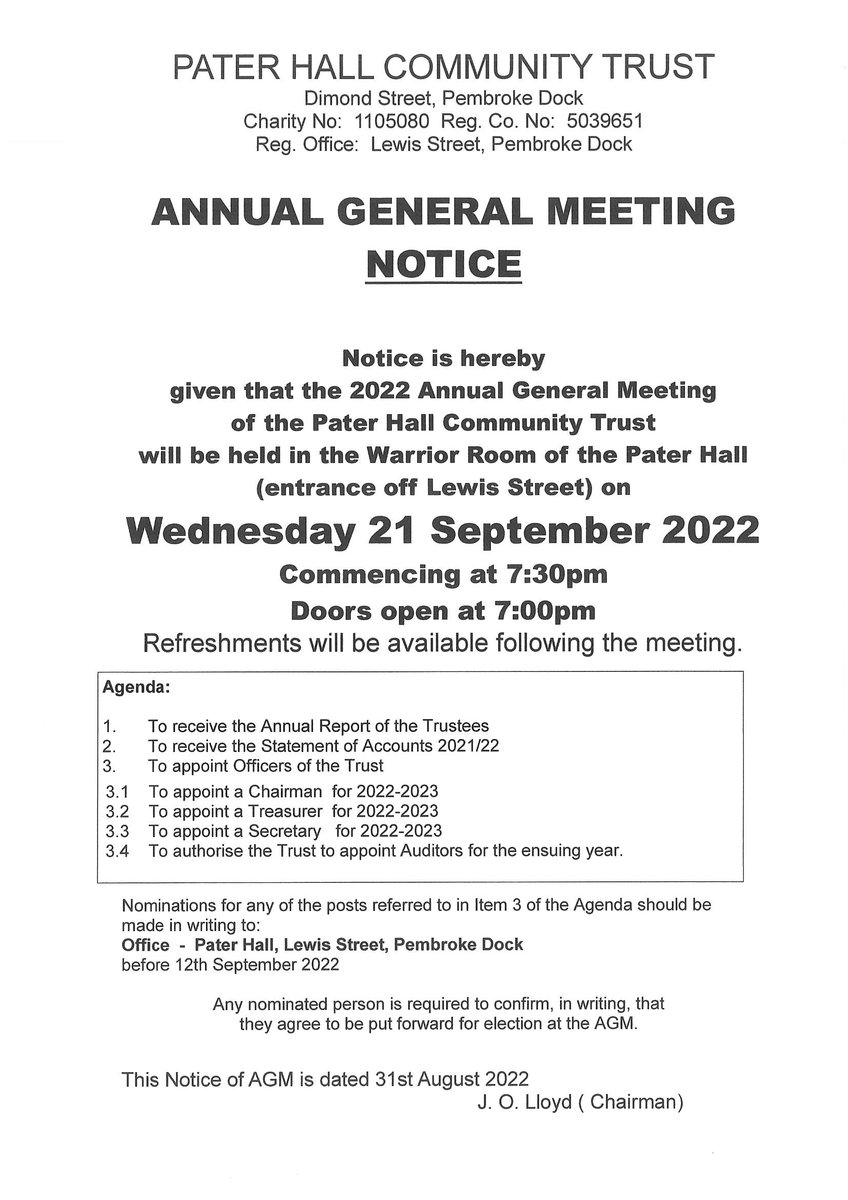 Pembroke Dock Town Council (@dock_town) on Twitter photo 