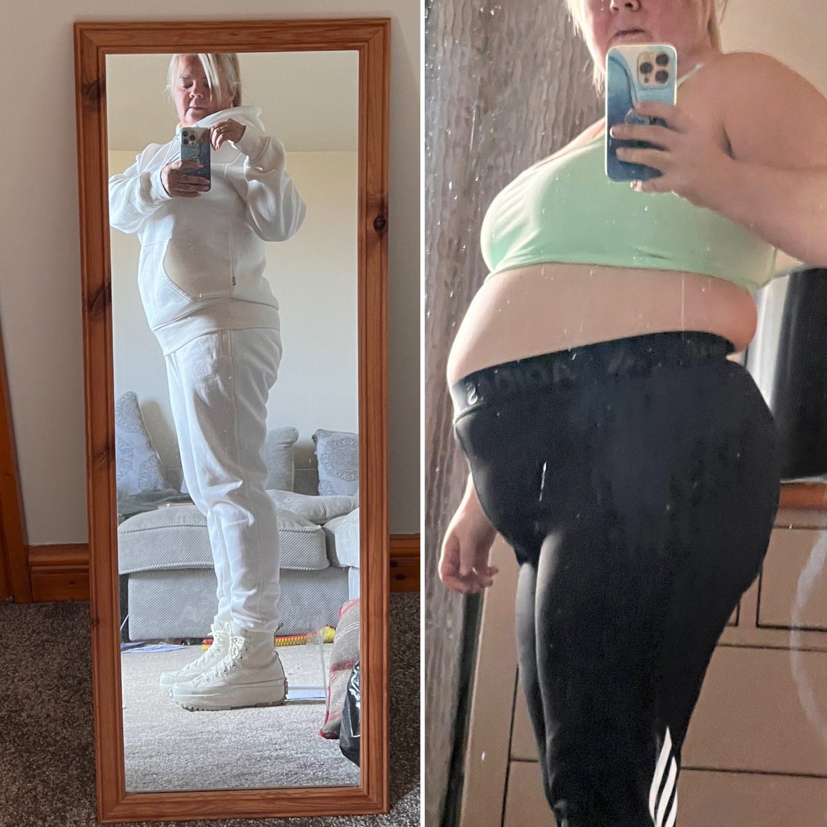 Slowly but surely seeing a difference in my weight 💖