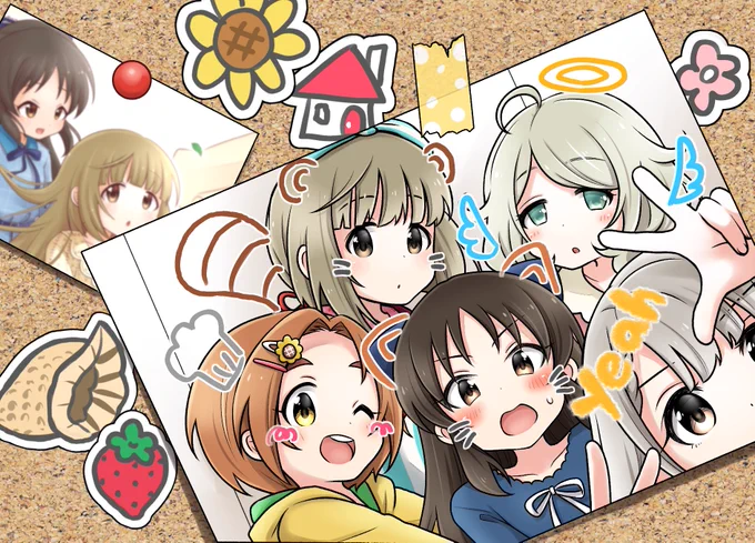 双葉さん()からのご依頼で名刺用にイラスト制作させて頂きました!先日のイラストと表裏で1枚の名刺です。名古屋の地で双葉さんと名刺交換してくださいね! 