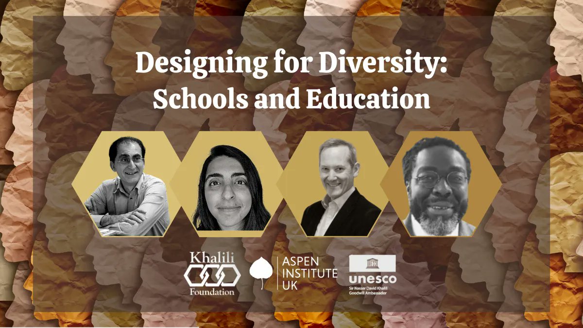 Up next in our series with <a href="/KhaliliGlobal/">The Khalili Foundation</a>: Schools &amp; Education - join <a href="/Voa1234/">Victor Adebowale</a>, <a href="/TheFaiqaAmreen/">Faiqa Amreen</a>, Zulum Elumogo, <a href="/TariqModood/">Tariq Modood</a>, &amp; <a href="/jameswesthead/">James Westhead</a> to learn how we can better bring together students from diverse backgrounds on 19 Sept at 5pm BST.
Register: buff.ly/3PRjdRx