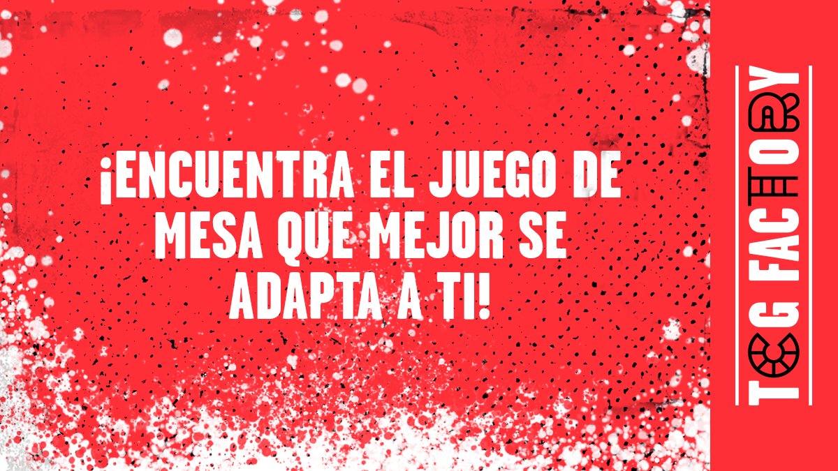 ¿No sabes bien qué nuevo #juegodemesa incorporar a tu ludoteca?

En nuestra web puedes buscar tu juego ideal filtrando por la edad, la duración, el número de jugadores o incluso la mecánica…

Entra aquí y busca el tuyo:
juegos.tcgfactory.com/juegos/