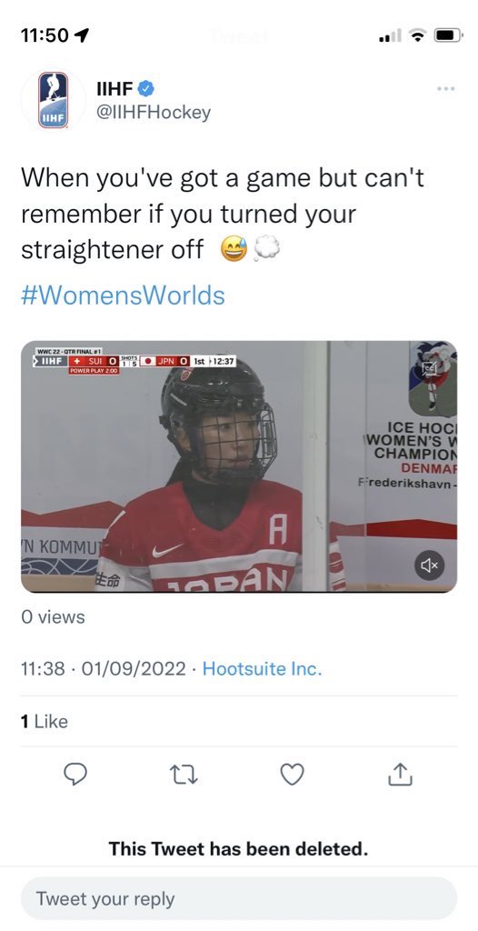 AndywXIII's tweet image. #everydaysexism from the @IIHFHockey 

In this day &amp;amp; age, who thought this was a good idea?!  

#WomensWorlds 
@HockeyCanada 
@SwissIceHockey
#Japan