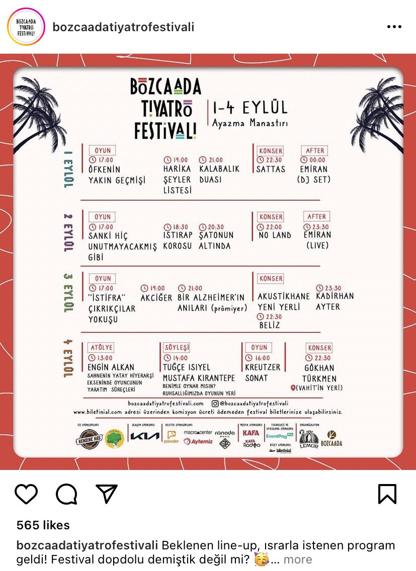 (Prömiyer) yazısını görene kadar hepsini bir Türk indie rock grubu sandım 🌝