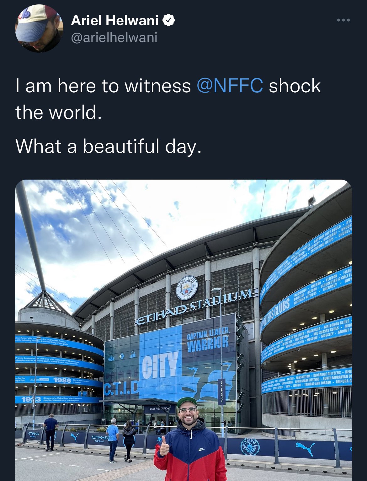 football images that precede unfortunate events on Twitter "https//t