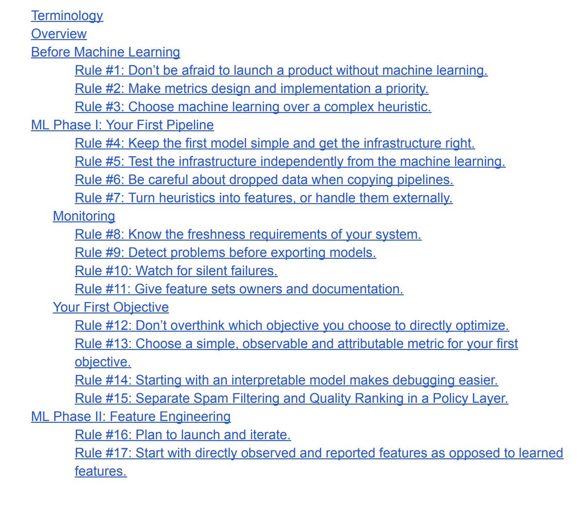 iamtrask's tweet photo. Machine Learning in a company is 10% Data Science &amp; 90% other challenges

It's VERY hard. Everything in this guide is ON POINT, and it's stuff you won't learn in an ML book 

"Best Practices of ML Engineering"

This is a lifesaver #100DaysOfMLCode project

https://t.co/BOAywppp0O https://t.co/4sDoawXeeI