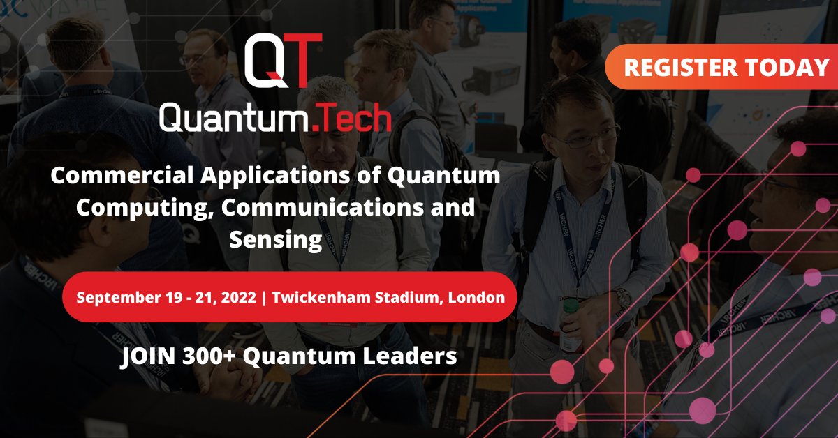 Quantum London (@quantum_london) on Twitter photo Looking forward to reconnecting with the global #quantum #community at the <a href="/QuantumTech_/">Quantum.Tech</a> Europe conference 19-21 Sept in #London. Discount code available for #QuantumLondon community members (pls DM). Agenda and details here: bit.ly/QuantumTechEur…
See you there! Looking forward to reconnecting with the global #quantum #community at the <a href="/QuantumTech_/">Quantum.Tech</a> Europe conference 19-21 Sept in #London. Discount code available for #QuantumLondon community members (pls DM). Agenda and details here: bit.ly/QuantumTechEur…
See you there!