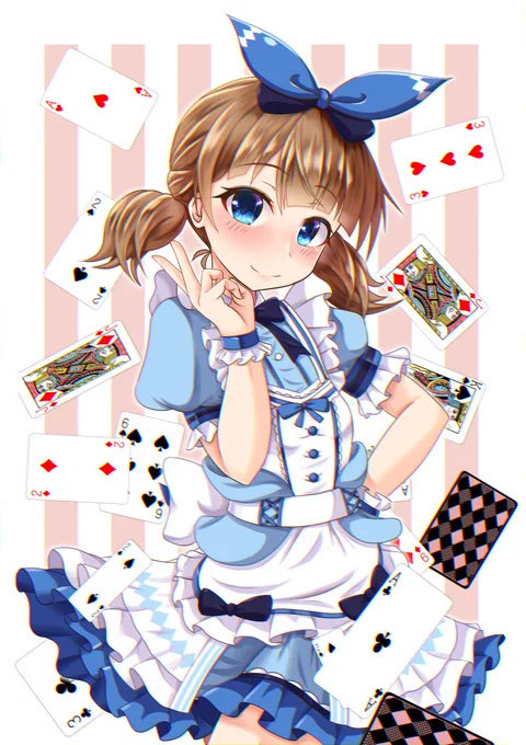 SHS桃子(アリスver.)#ミリシタ 
