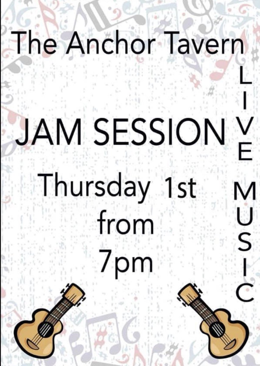 Live music at The Anchor tonight!