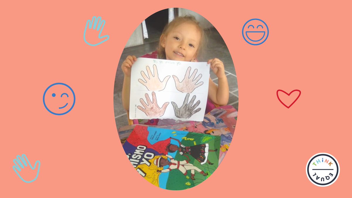 thinkequalorg's tweet photo. 💕 Inequality still oppresses our world today, and one of the many ways to combat racism is to teach Early Years that we are neither black nor white, but we are different shades of brown. 

#thinkequal #endracism #socialemotionalearning https://t.co/Wh8U5Ma5z3