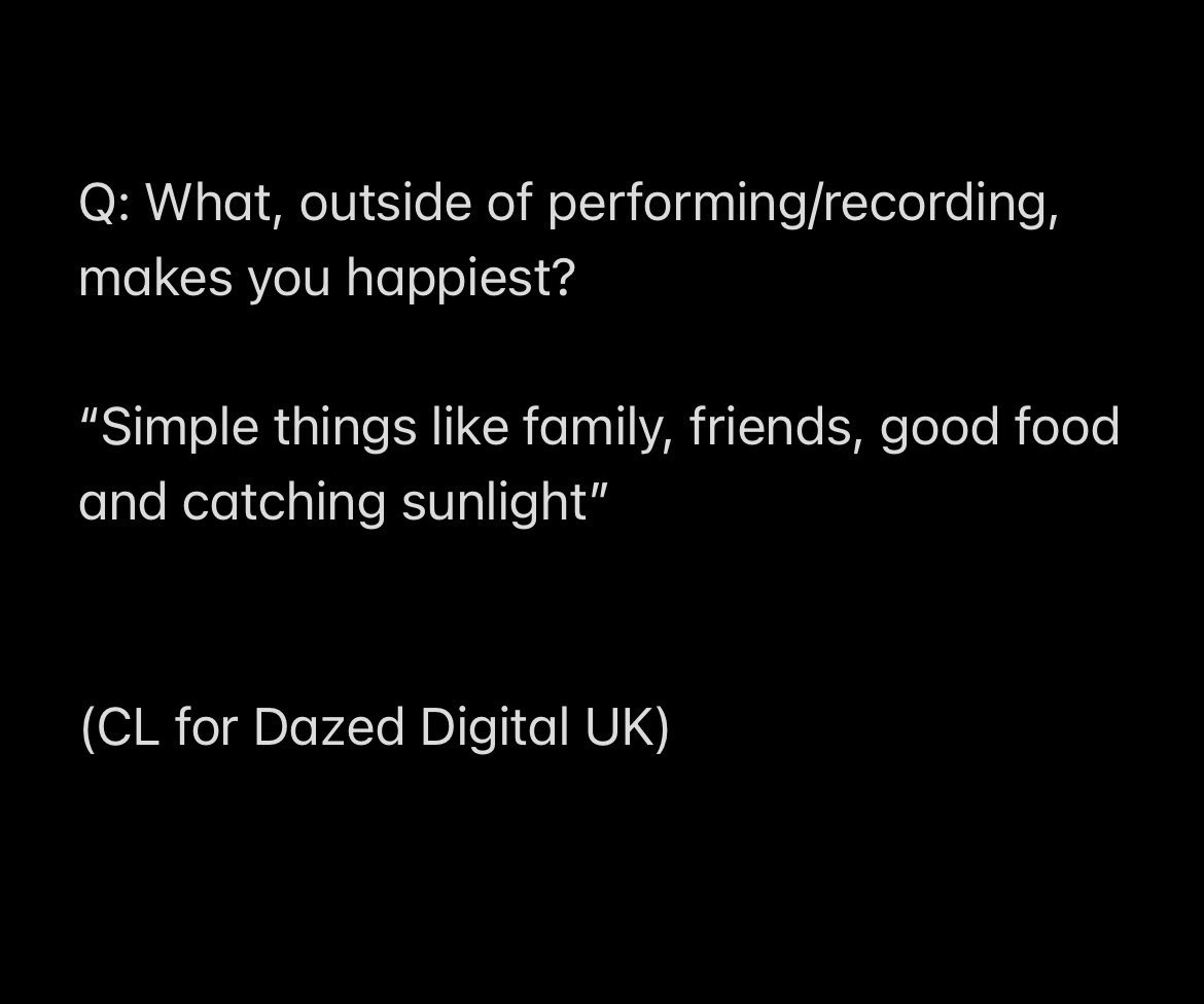 forchaerinnie's tweet photo. Things that make her happy (2) 

#CL #씨엘  @chaelinCL https://t.co/9WJ8hLQxBn