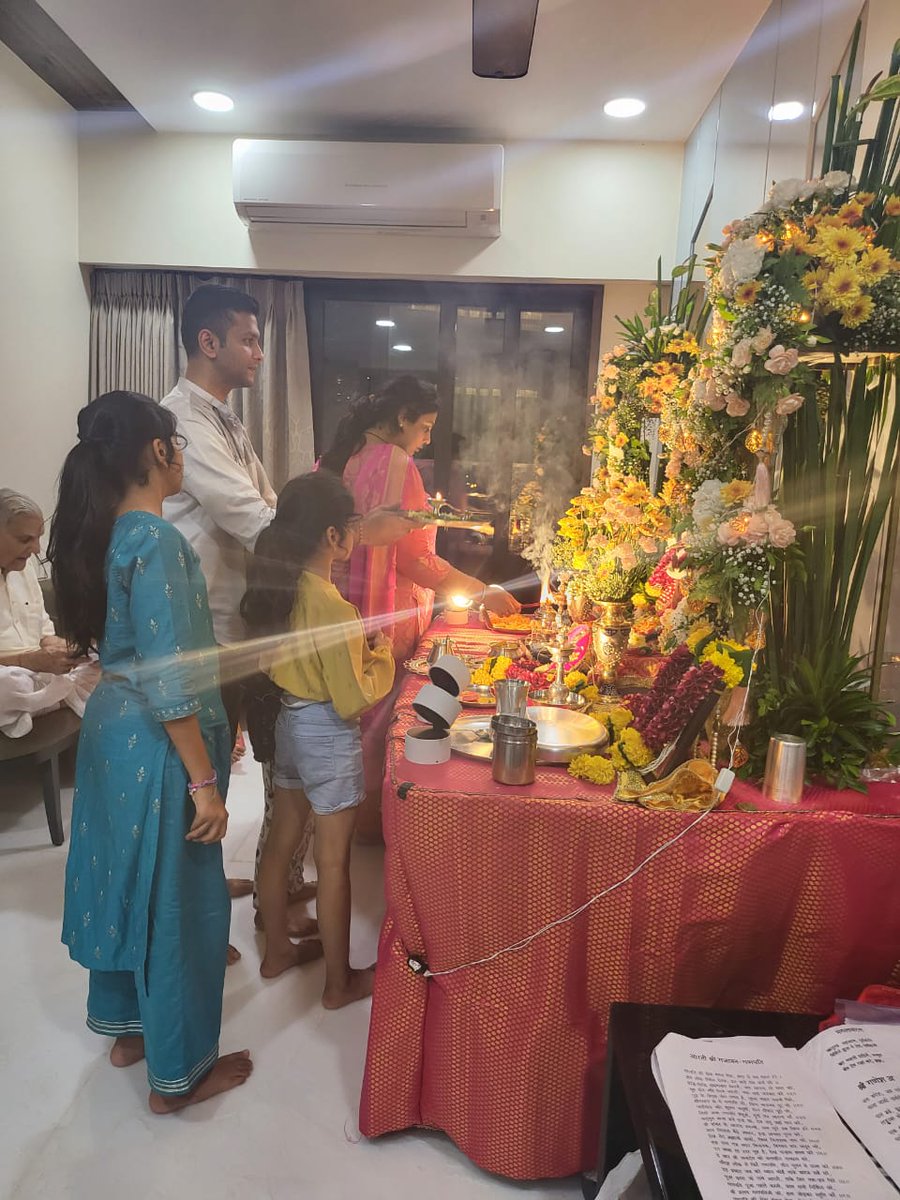 On this occasion, let us welcome Lord Ganesha into our lives with great celebrations and festivities to make this Ganesh Chaturthi the most beautiful one. May He bless you with love, success and joy for the rest of your lives. 

Happy Ganesh Chaturthi from mine to yours! :)