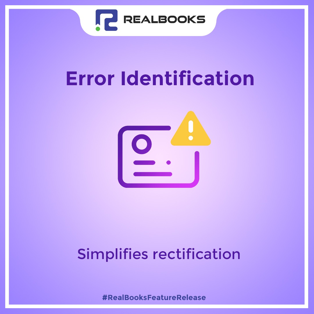 MyRealbooks's tweet photo. We're excited to introduce one-click GSTR-1 filing. Access hassle-free and accurate, the feature enables you to file your GSTR-1 returns in a blink of an eye. 
#realbooks #realbooksfeaturerelease #switchtorealbooks #newfeature #featurealert #cloudaccounting #cloudbasedaccounting https://t.co/twcxtBn2M9