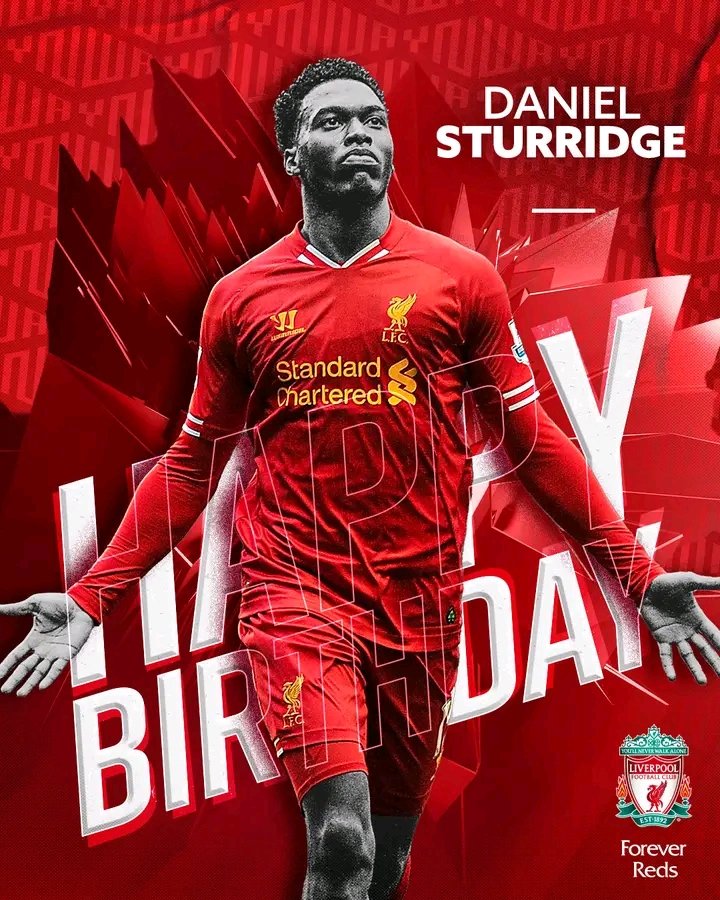 Happy birthday to Daniel Sturridge 

1  6  0  games

6  7  goals

2  0  assists  