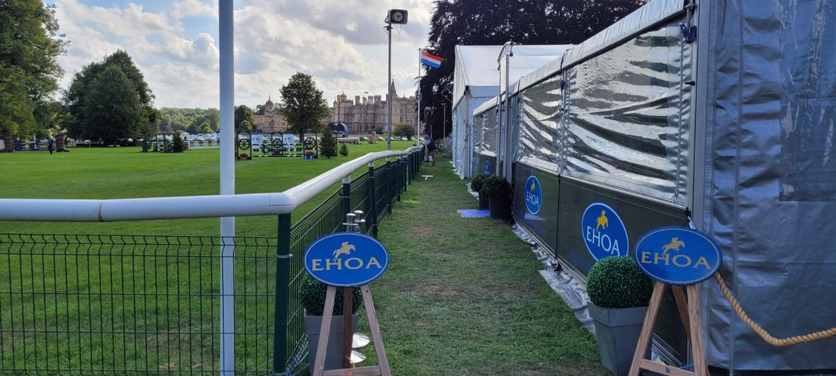 Looking forward to welcoming our members to our marquee alongside Ring 2 here at Land Rover Burghley Horse Trials