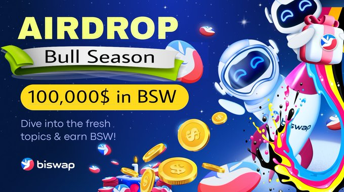 #Airdrop #Airdrops #nft #nfts #biswap #BSW #BNB @eXXtreeem98 <a href="/LUCKYhunter1982/">slaman slumun slamet</a> <a href="/Gonilglpluqyan1/">Gonilglpluqyana03</a> 0x757563B983b899b86b7842A1EB68bA5cA6c818BC