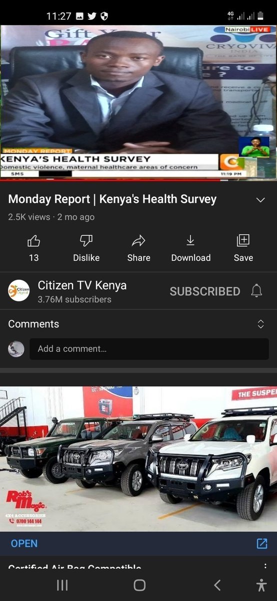 AKhatete's tweet photo. @TrevorOmbija I want to be your guest sir. https://t.co/aPTG4rbfK5
