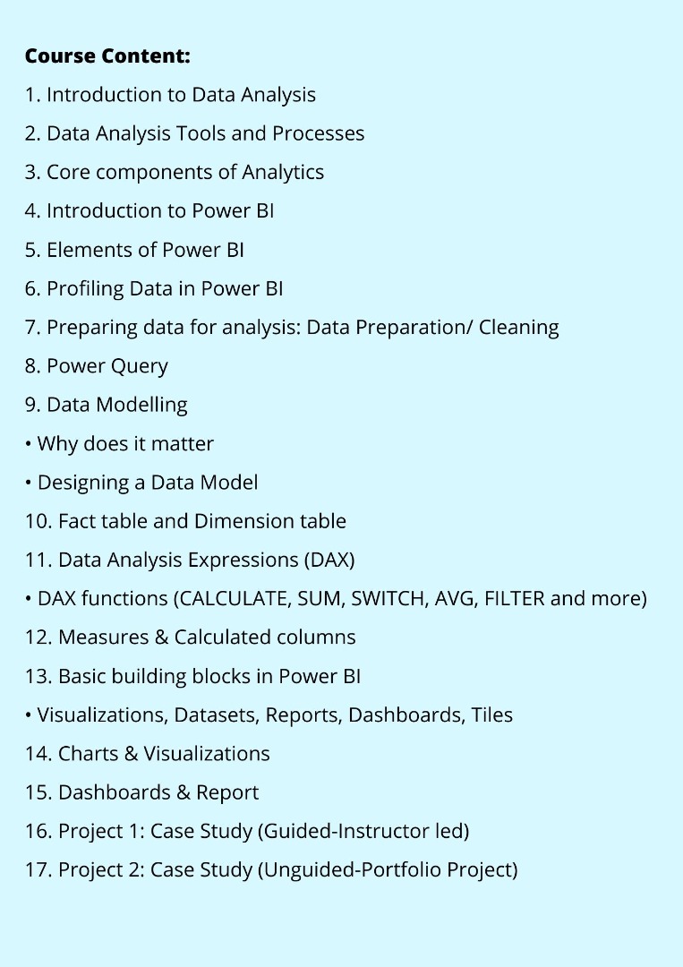 Nonso_Analytics's tweet photo. A FREE Power BI Beginner Class‼️

I’ve been learning Power BI on the Microsoft Learn Platform and reading a lot of articles; I’ve decided to share my knowledge.

With this, I plan to hold a 10-day FREE Power BI Beginner class. I’ll introduce you as a beginner to Power BI. https://t.co/0Vuj0p8gvr