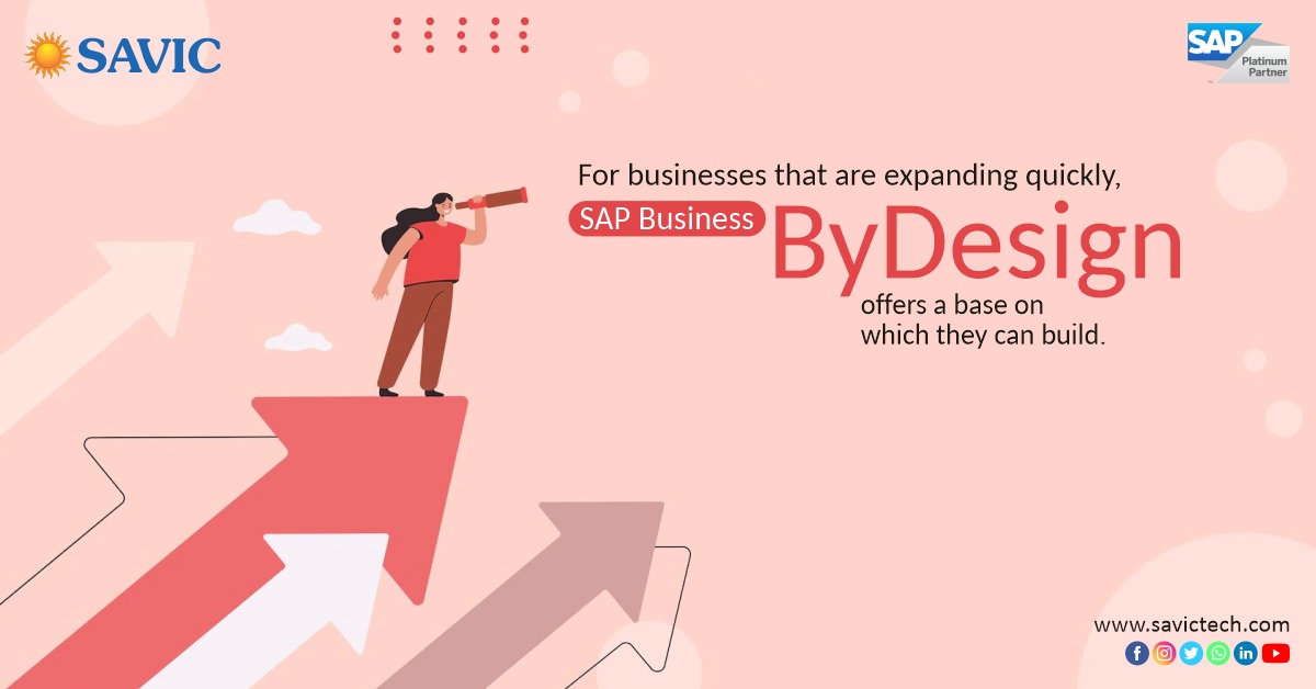 savictechnology's tweet image. SAP Business ByDesign provides a foundation upon which enterprises that are growing swiftly can expand.
#savic #sap #sapsolution #businessbydesign #business #erp #cloudeerp #cloudsoftware #enterprises