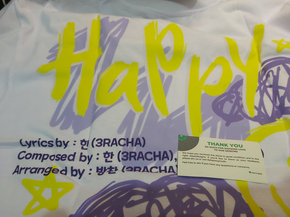 hanjiyonks's tweet photo. my happy shirt came home na finally! 😭 sobrang ganda ng print huhuhu may pang f2f classes na rin ako charot 🤪 

THANK YOU ERIS LABYU SO MUCH!!! 😭❤ more shirts to come po 😂 
@seunglixxies

#playrecproofs https://t.co/SW9Fcs8gie
