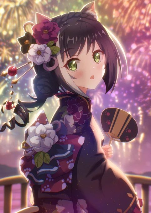 夏祭りのキャル誕生日おめでとう!!#プリコネR 