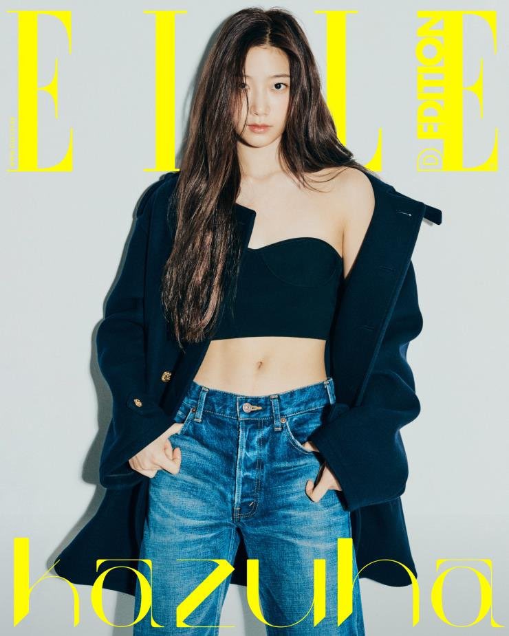 lesserafimpics_'s tweet photo. KAZUHA for ELLE KOREA https://t.co/ZITm7o8teo