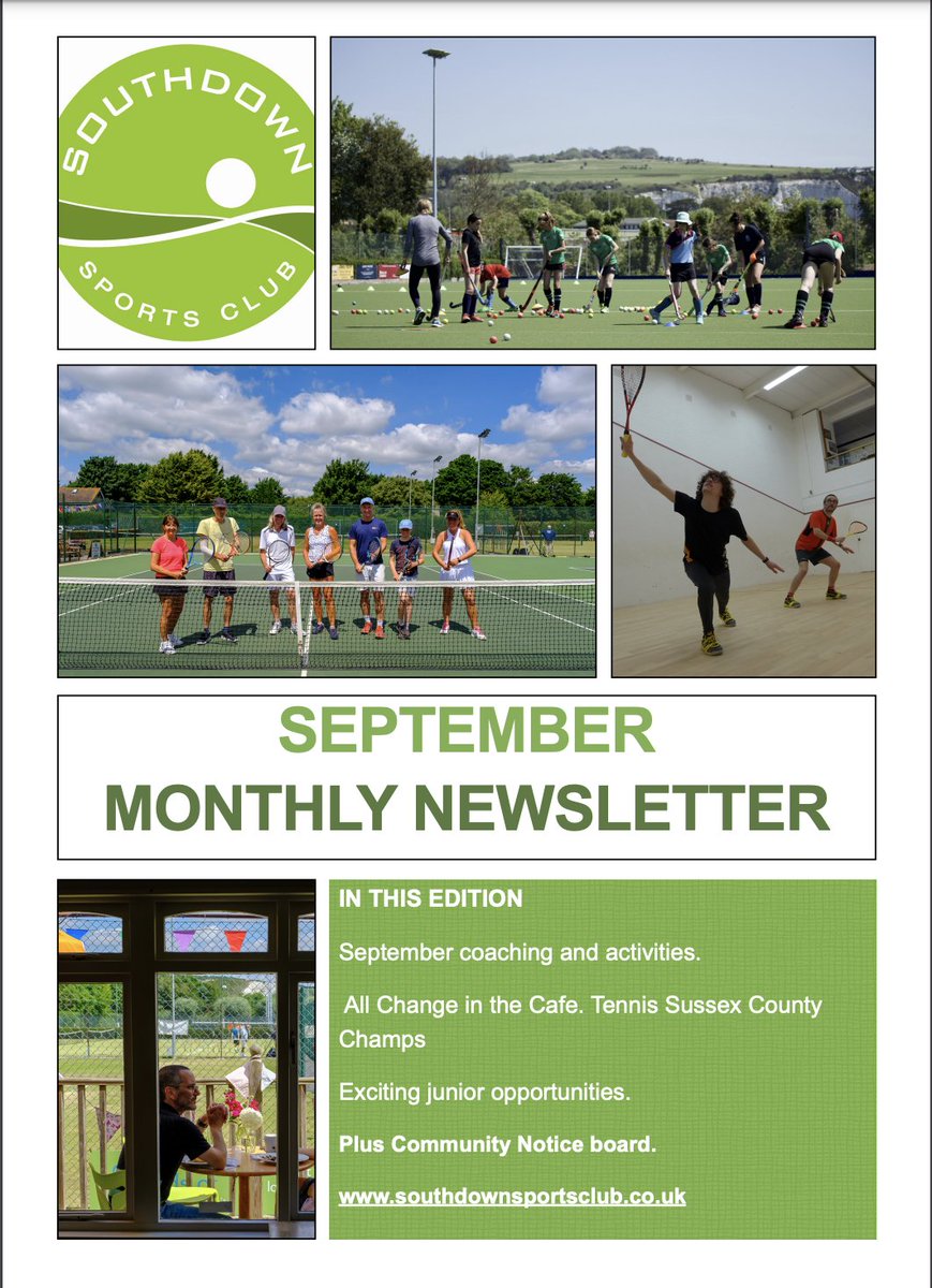 Southdownsport's tweet photo. SEPTEMBER NEWSLETTER - https://t.co/zACzzyAI9Q https://t.co/XMvGPS0CWu