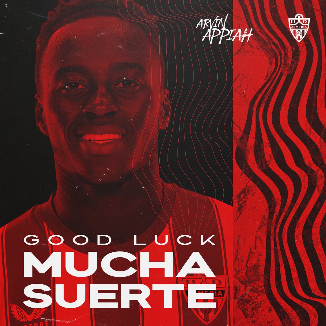 Arvin Appiah jugará cedido en el <a href="/CDTOficial/">CD Tenerife 🏴󠁧󠁢󠁳󠁣󠁴󠁿</a> hasta final de temporada

¡Mucha suerte Arvin!