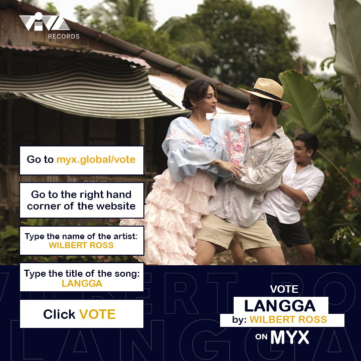 viva_records's tweet photo. Langga! Let's vote on MYX for Wilbert Ross 'Langga' Music Video starring Zeinab Harake. 

See poster for details.

Watch the M/V here: https://t.co/aL6mdl0XMi
@hashtag_wilbert https://t.co/g3vZy6DMvA