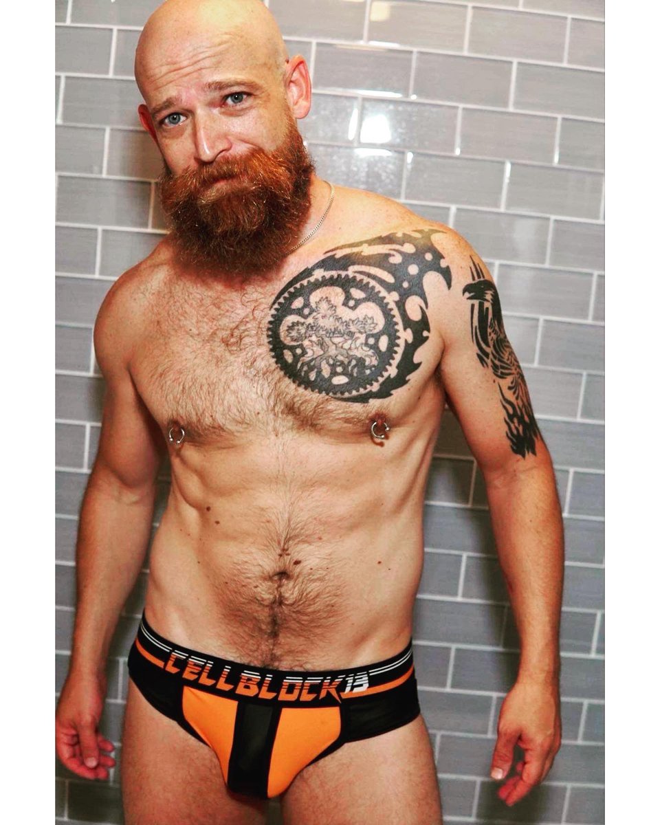 erik_wolff11's tweet photo. #jock #jockstrap #cellblock13 #jockstraps #guysinjockstraps #abs #fitmodel #fitnessmotivation #bodypositive #inked #chesttattoo #he #hairybeard #nipplering #homogram #gayselfie #repost #lgbt https://t.co/gDZTxDwnse
