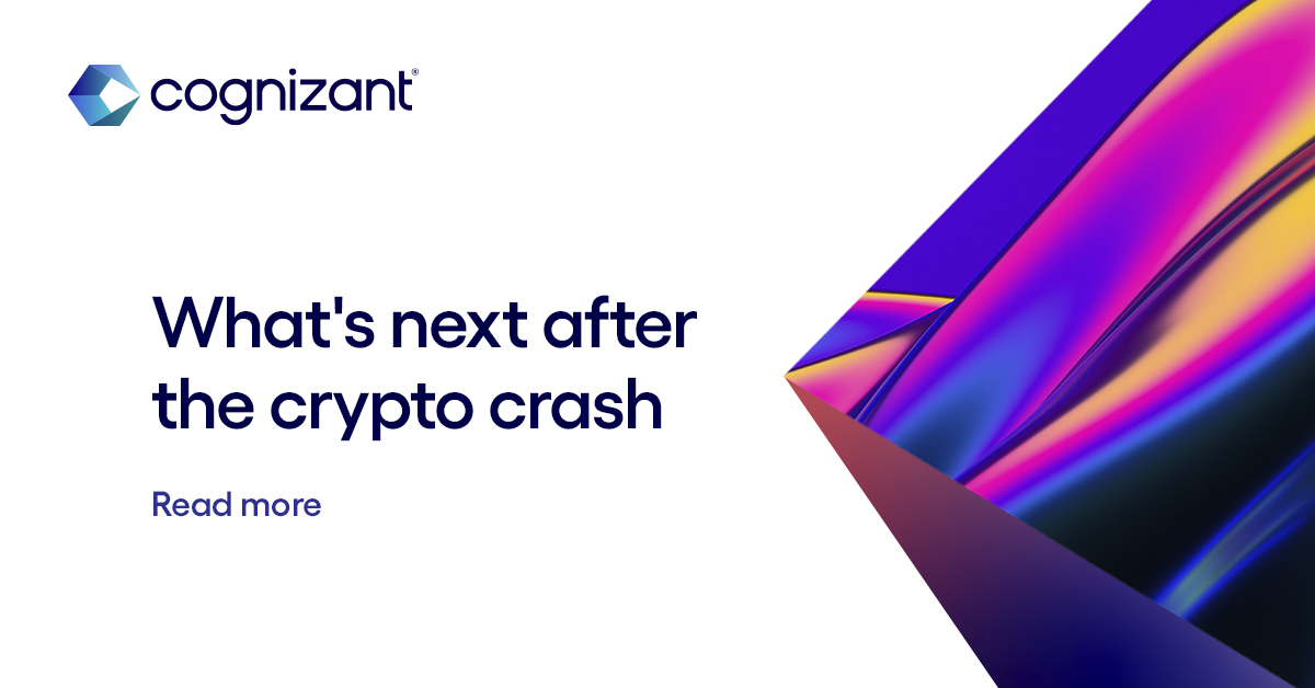 Cognizant's tweet photo. #TechToWatchThursday: It’s no secret that cryptocurrency has suffered a crash to say the least. Here’s how and when it will rebound. https://t.co/8JOLbhDauo #TechToWatch #BeCognizant #Cryptocurrency https://t.co/kRjBpeAobQ
