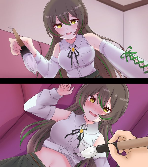 くすぐりシチュエーションボイスのスチルを担当させていただきました!女の子にくすぐられたりくすぐり返したり🖌️💕