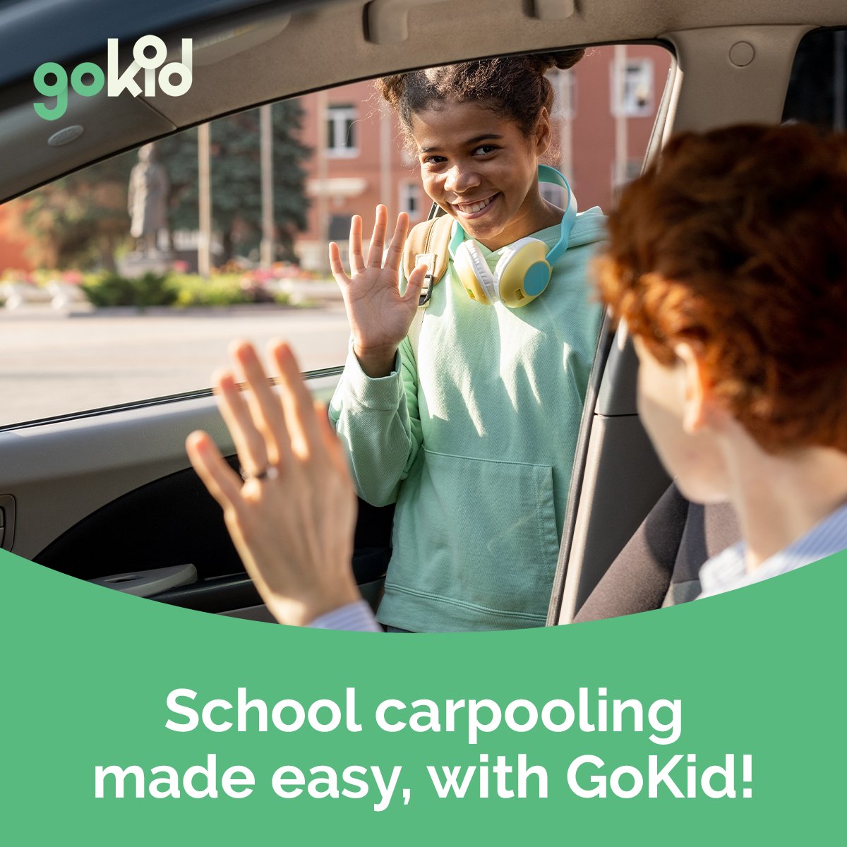 GoKid helps families, schools &amp; the planet! How? 

🤝 We create community: Connecting parents in the same school 
🚃 We solve bus shortage: Our program is parent-driven
🏎️ We shorten the commute: Parents share the rides
💲 We boost the school's budget
🍃 We help the environment