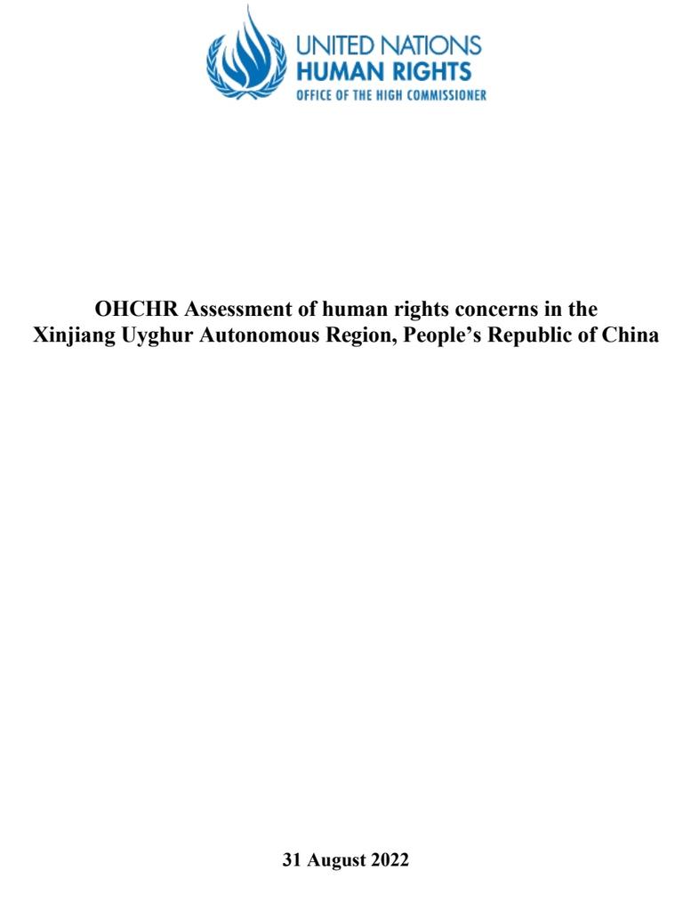 AskAnshul's tweet photo. The long-awaited UN report is released. Report mentioned that China may have committed “crimes against humanity” in its mass detention of Uyghurs in Xinjiang.

Not a single Islamic nation signed a letter against Oppression of Muslims in China in 2019.

Will OIC still keep mum? https://t.co/ALRB6IS1B3