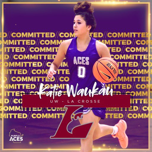 PurpleAcesWI's tweet photo. ⭐️2023 @KatieWaukau 
🏫@PhantomsGBB 

✔️Verbally Committed
🏀@UWLEaglesWBB 
🏀HC Karen Middleton

💜♠️#AcesEarnIt #PlayAces #wisgb https://t.co/8aPoGp6kUR