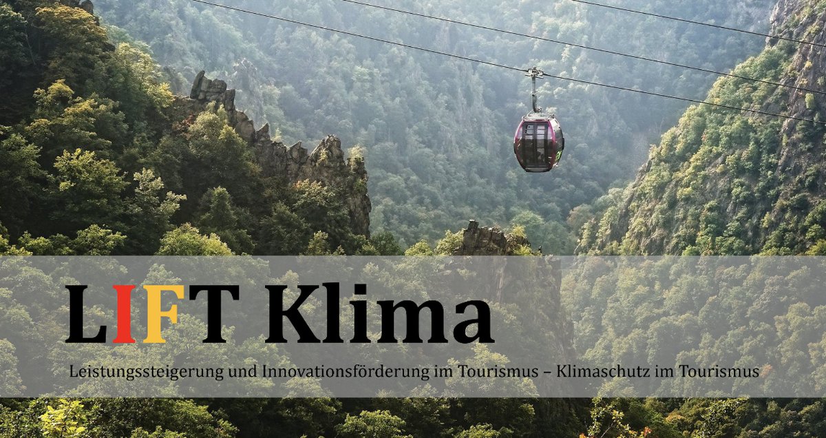 Klimaschutz im Vorrang, auch im zurzeit laufenden Antragsverfahren für #LIFT Klima des @BMWK. 65 Projektskizzen liegen uns vor. Bald geht es weiter. kompetenzzentrum-tourismus.de/news/lift-klim…